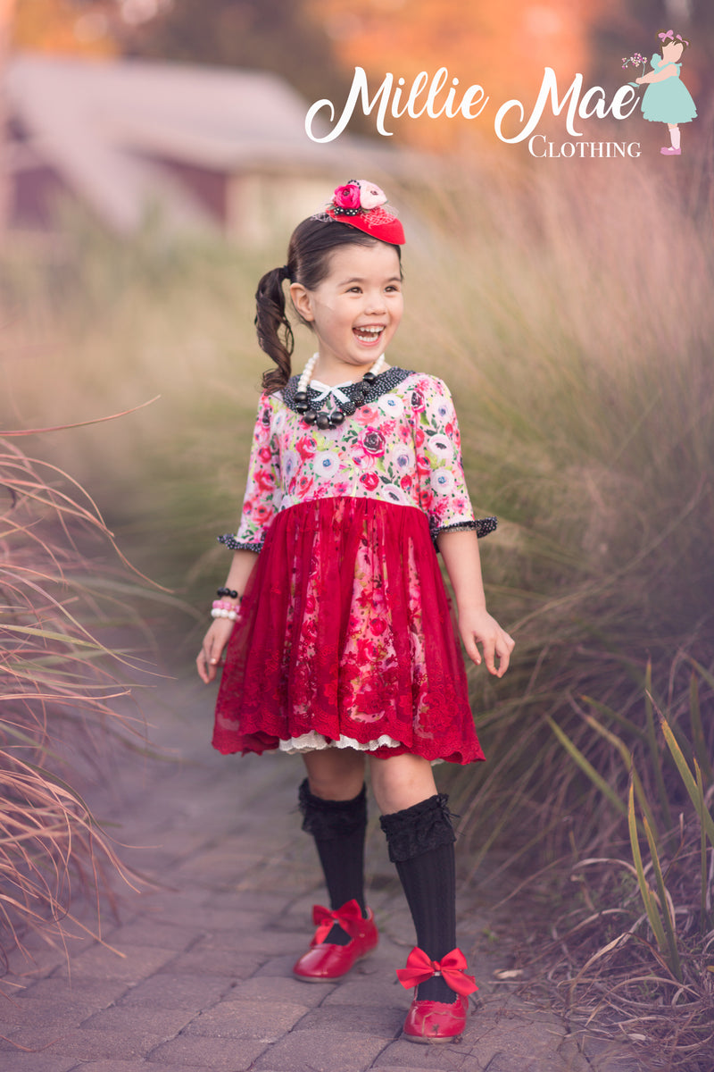 Blossom Lace Dress – Millie Mae Clothing