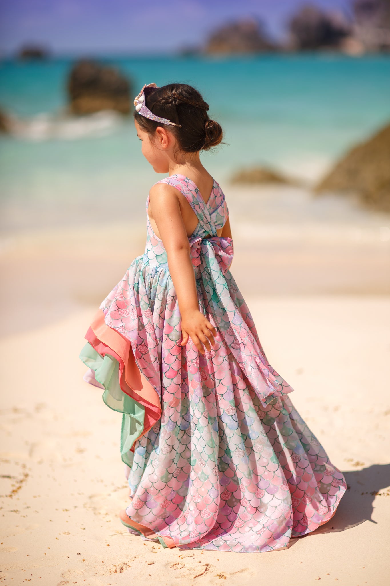 Magical Mermaid Waterfall Dress