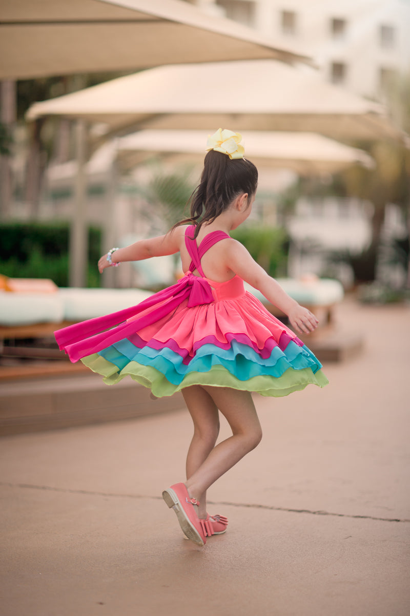 Tropical Shortie Dress – Millie Mae Clothing
