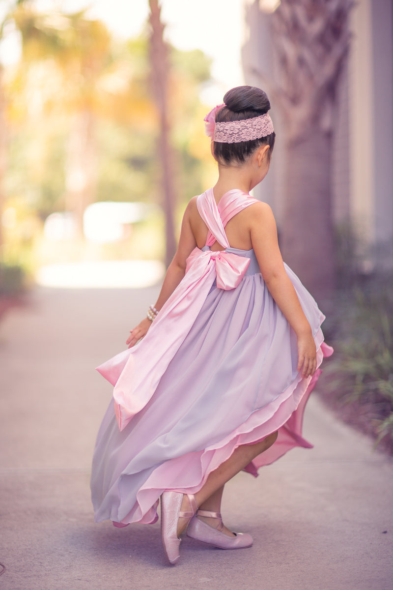 Plie Waterfall Dress