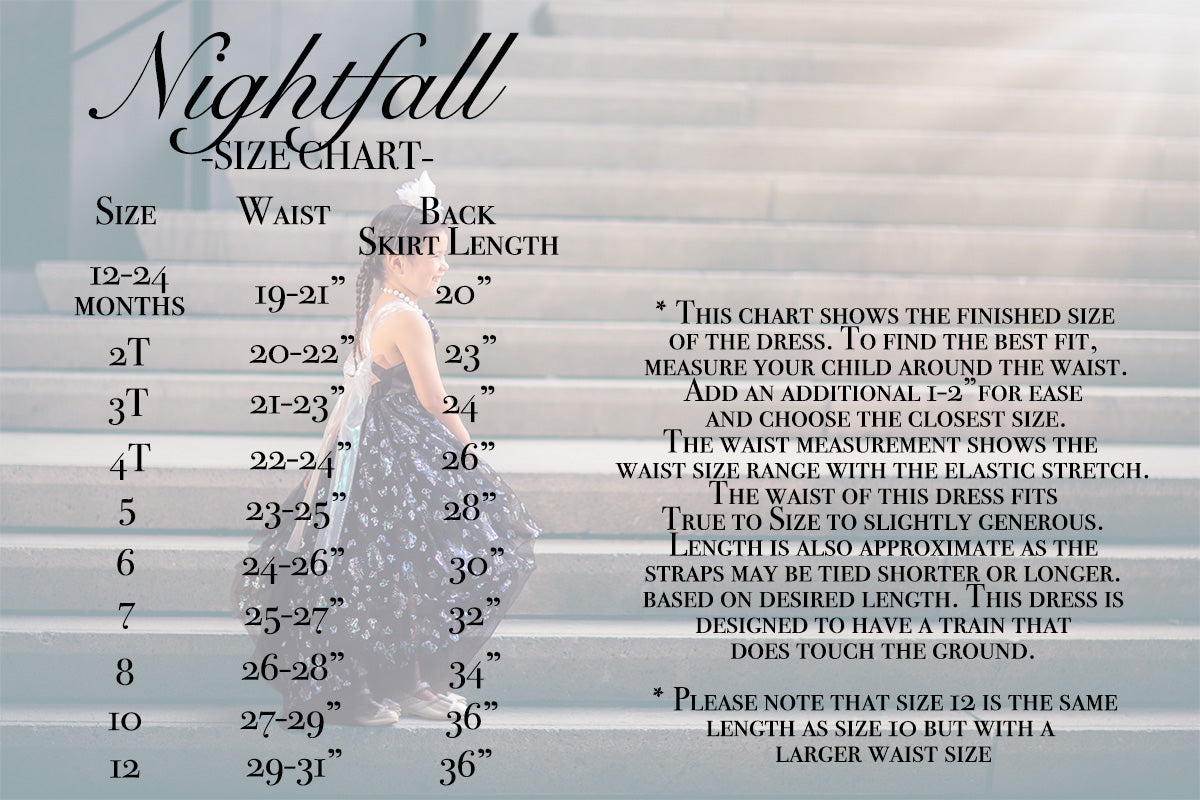 Nightfall Waterfall Dress