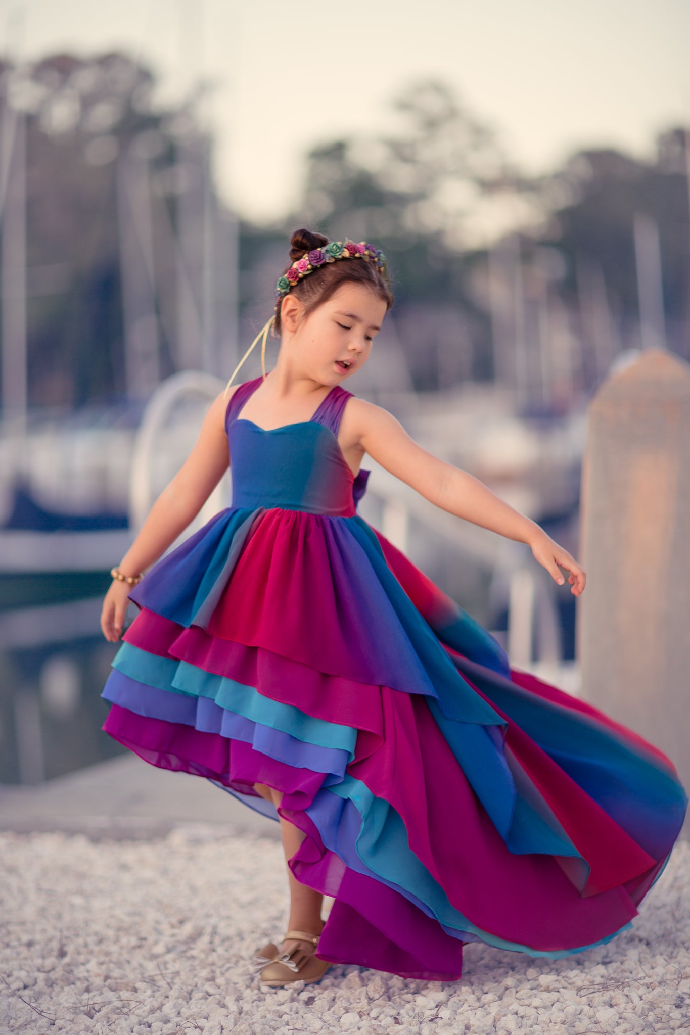 Fall Fairytale 2.0 Waterfall Dress Millie Mae Clothing Fall Fairytale 2.0 Waterfall Dress Millie Mae Clothing