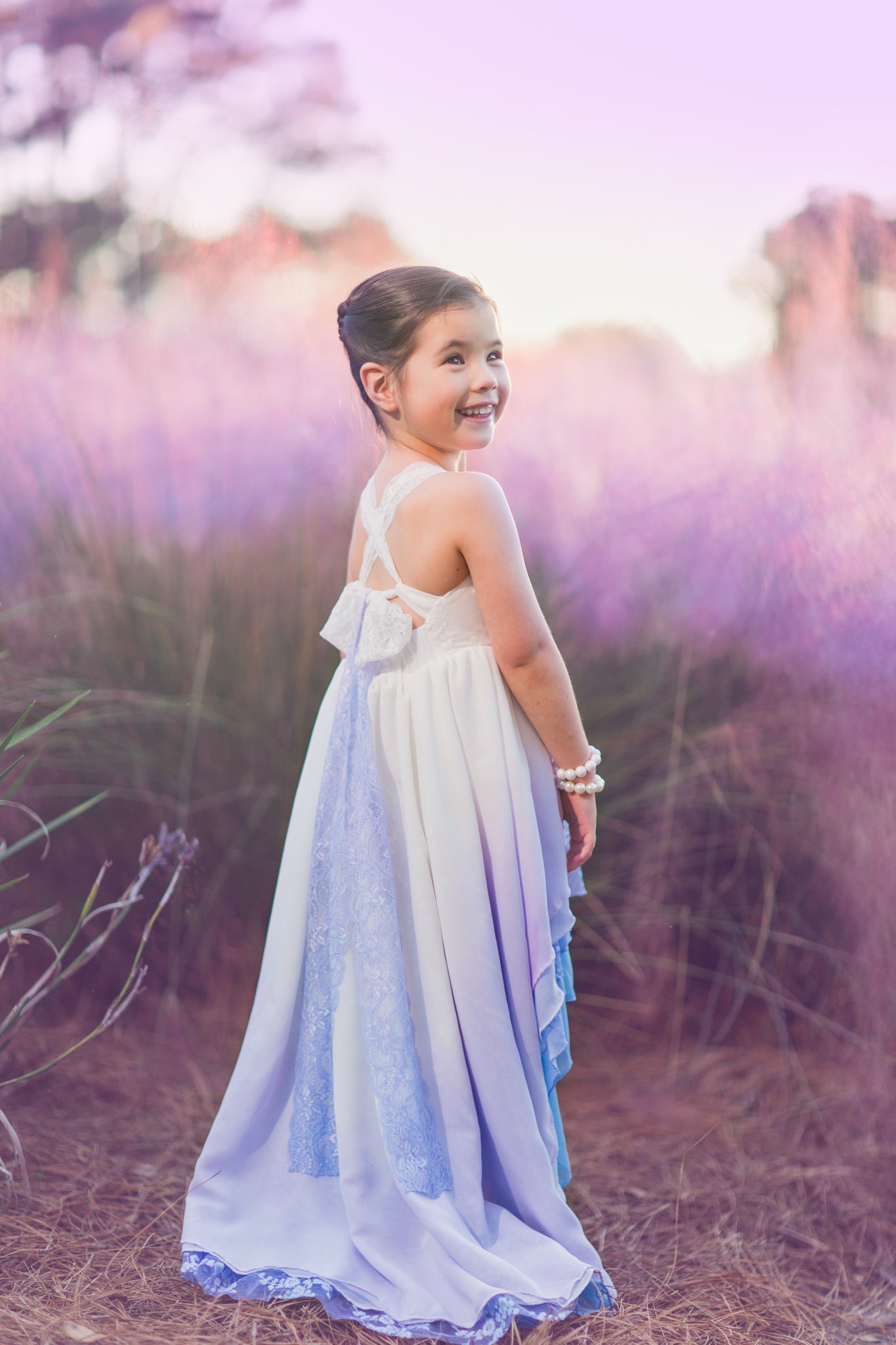 Lila Dress in Princess Purple Millie Mae Clothing Lila Dress in Princess Purple Millie Mae Clothing