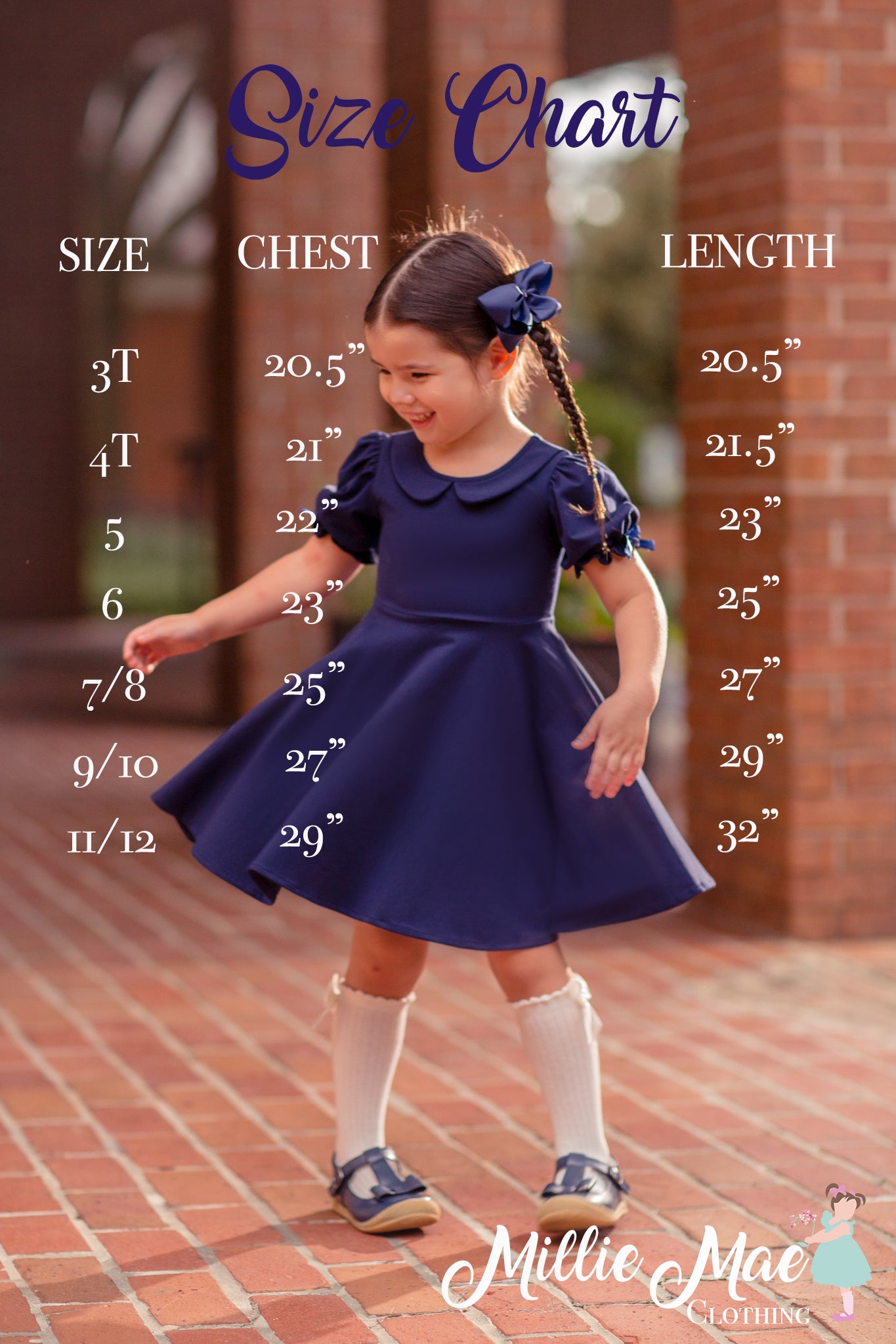 Lila School Uniform Dress with Pockets